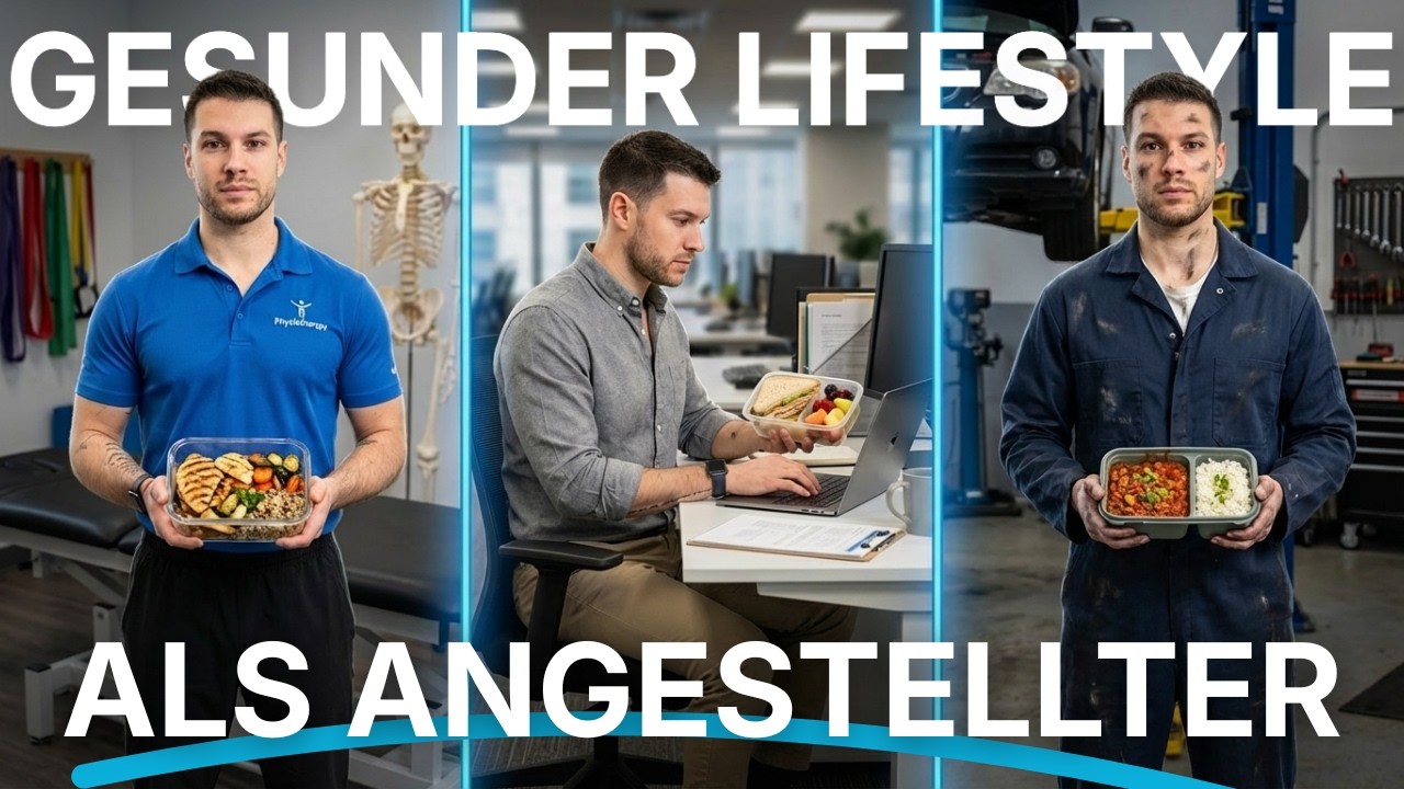 Gesund essen TROTZ Vollzeitjob und geregelten Arbeitszeiten: So sieht mein ECHTER Arbeitsalltag aus!