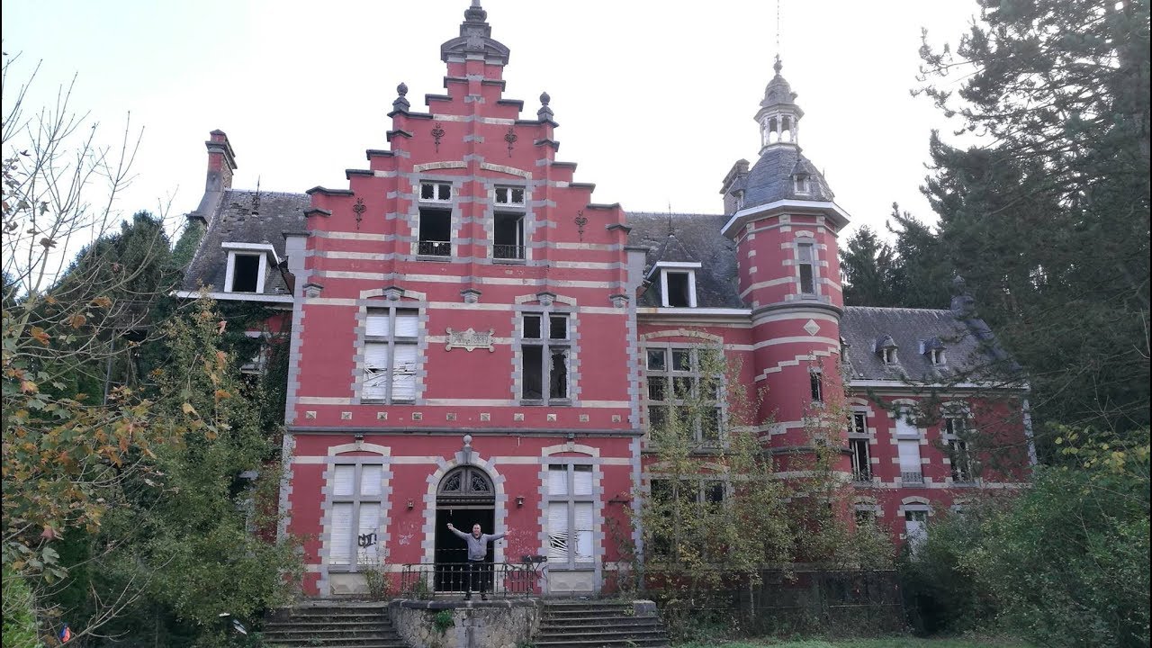 Lost Place - Das verlassene  Schloß: Chateau Rouge in Belgien