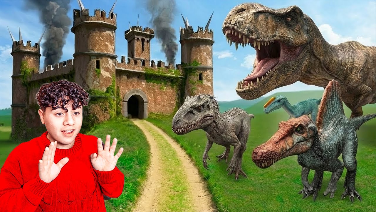 ¿Pueden los DINOSAURIOS ENTRAR en mi BUNKER?!