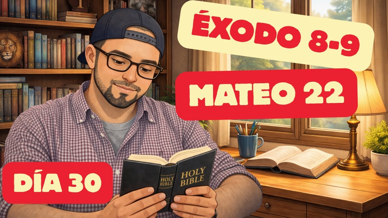 Día 30 - Éxodo 8-9 y Mateo 22 - BIBLIA EN UN AÑO NBLA