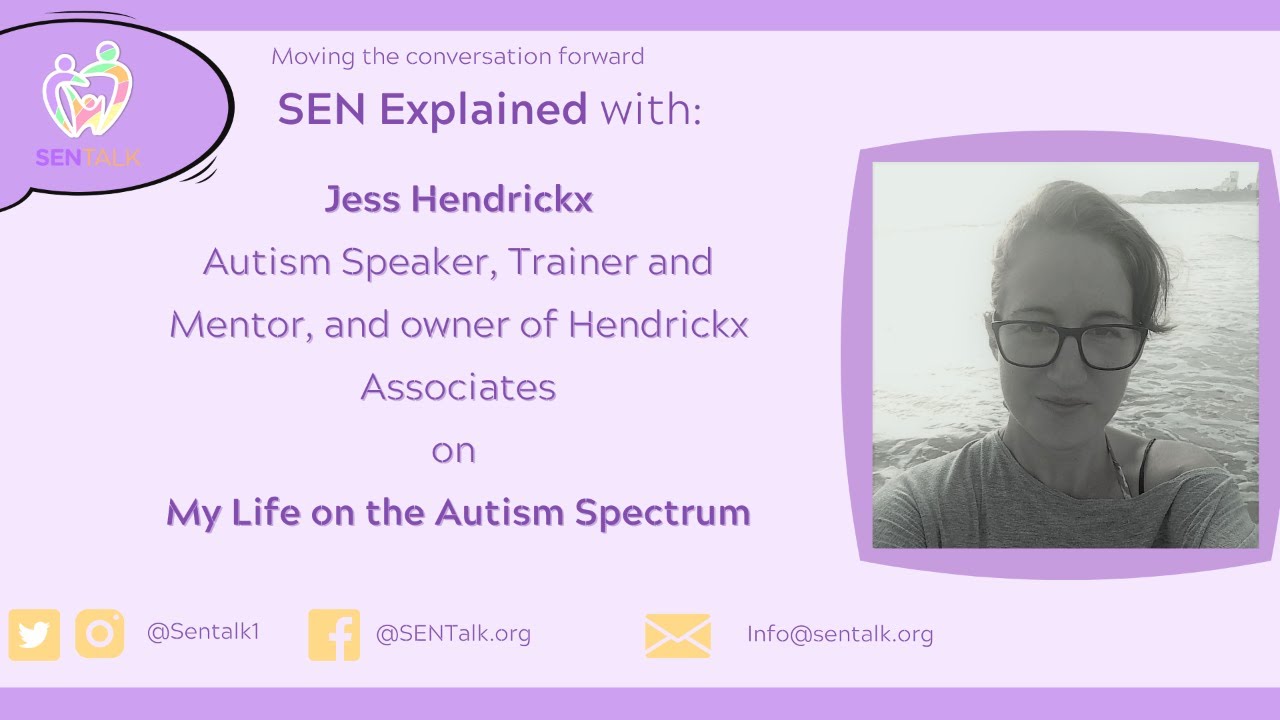 My Life on the Autism Spectrum with Jess Hendrickx