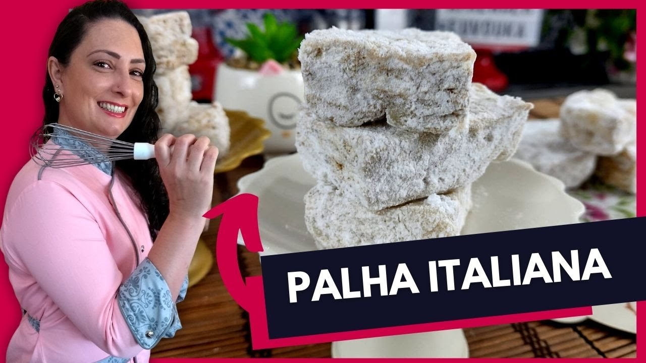 COMO FAZER PALHA ITALIANA TRADICIONAL I Simples e Vende Muito!