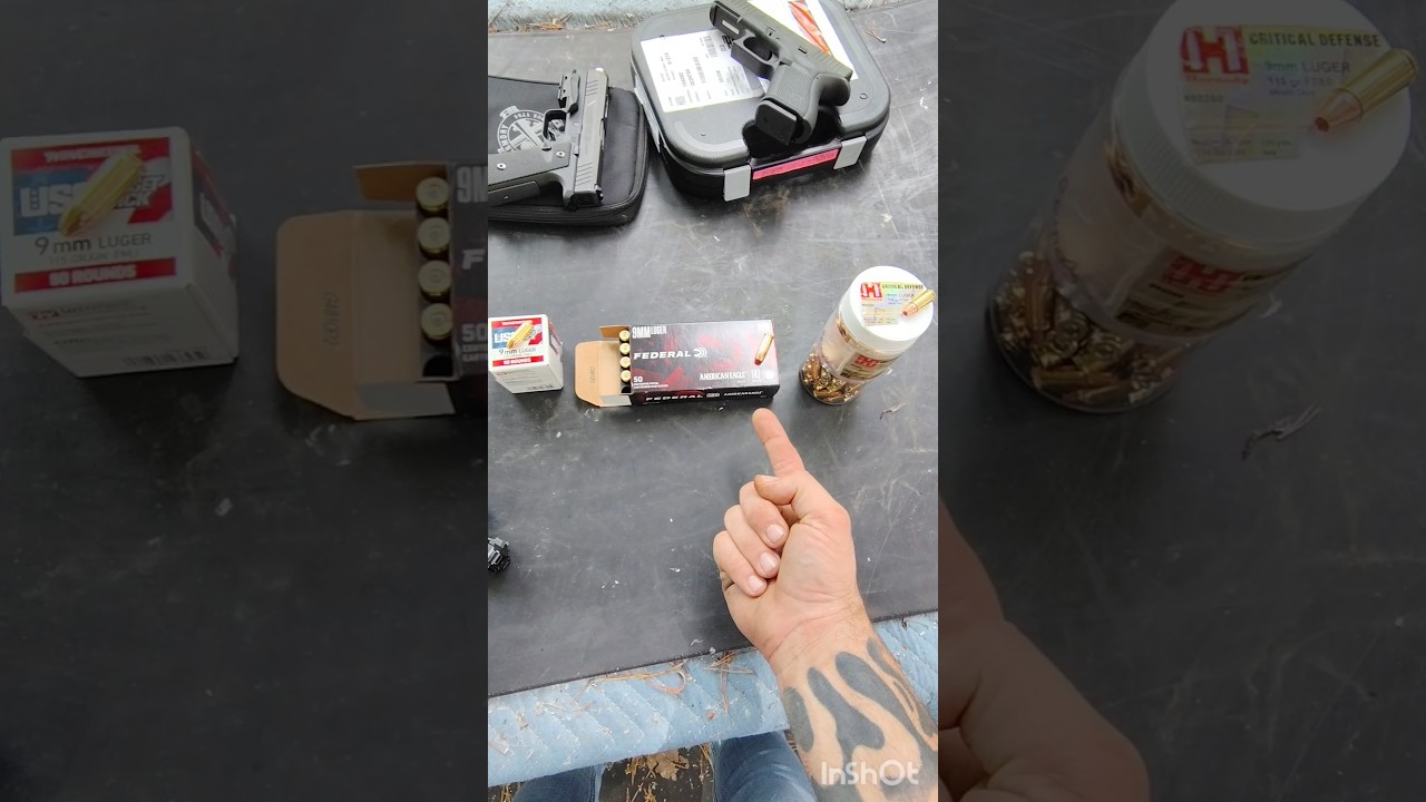 115gr vs 147gr vs HollowPoints 9mm Rounds