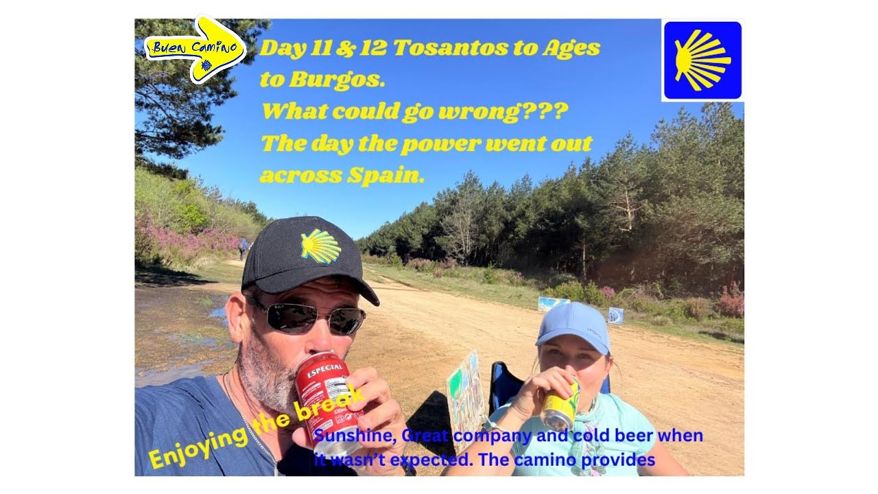 Footsteps on the Camino De Santiago Days 11 & 12 Tosantos to Ages to Burgos.