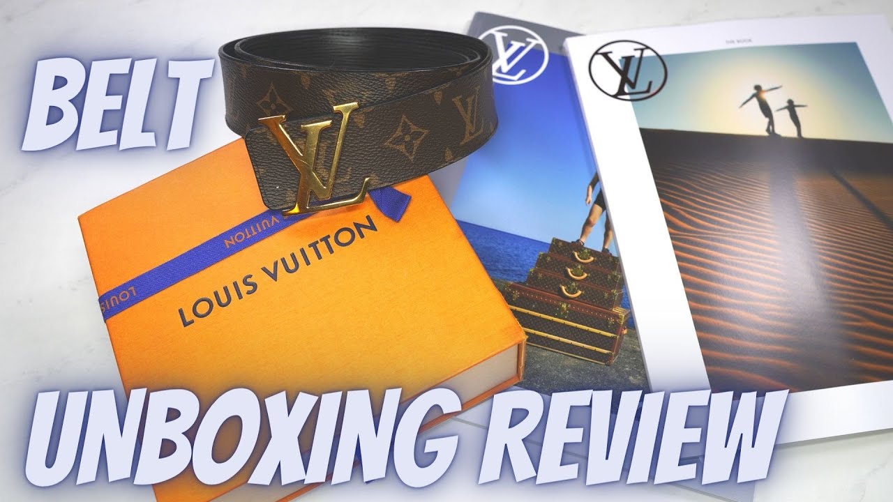 LOUIS VUITTON MONOGRAM REVERSIBLE 40MM BELT UNBOXING+REVIEW
