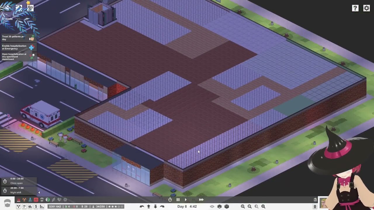 Adding hospitalization!!! | Project Hospital Twitch Stream | Part 4