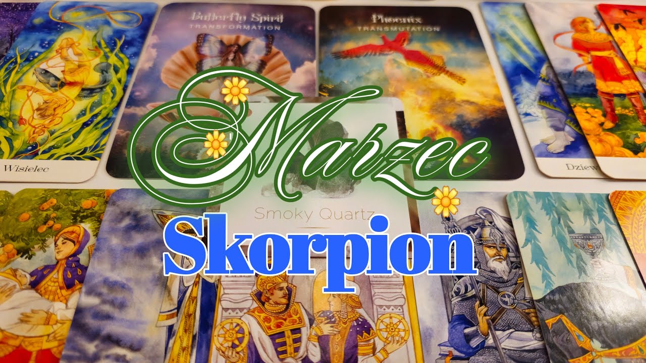 Tarot. Marzec🌼Skorpion♏️ 12:21 Zmiany w postrzeganiu 🦋 Piękna Przemiana 🦋 88 Jak Feniks z popioł&oacute;w..