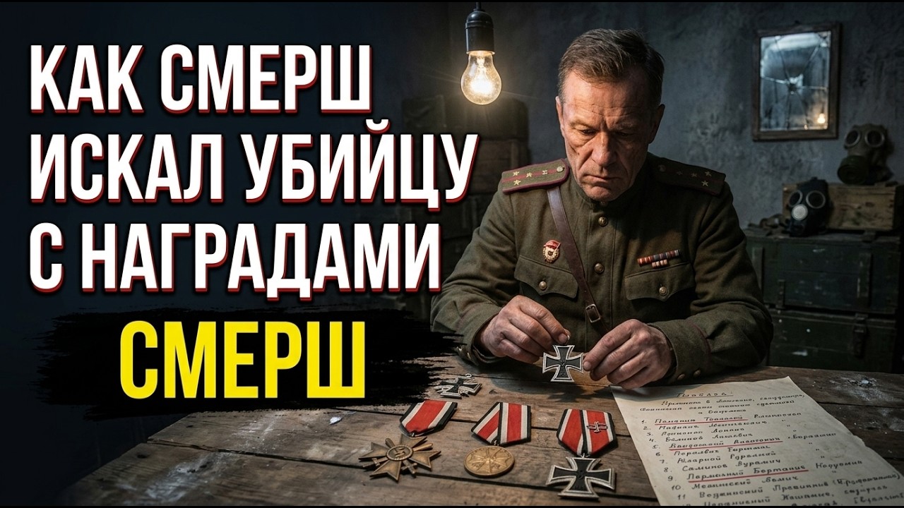 ОН УБИВАЛ И ПОЛУЧАЛ НАГРАДЫ — охота СМЕРШа на эсэсовца