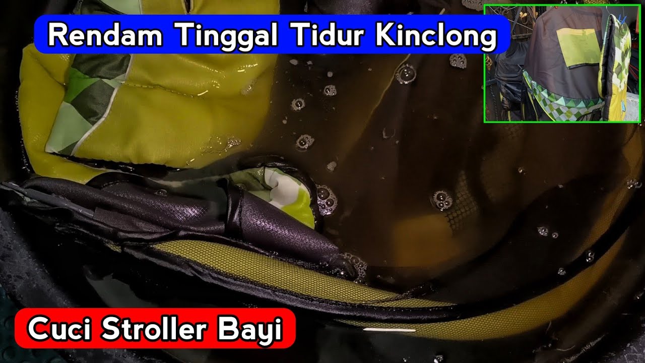 Lembur Cuci Stroler bayi Sambil Ngantuk