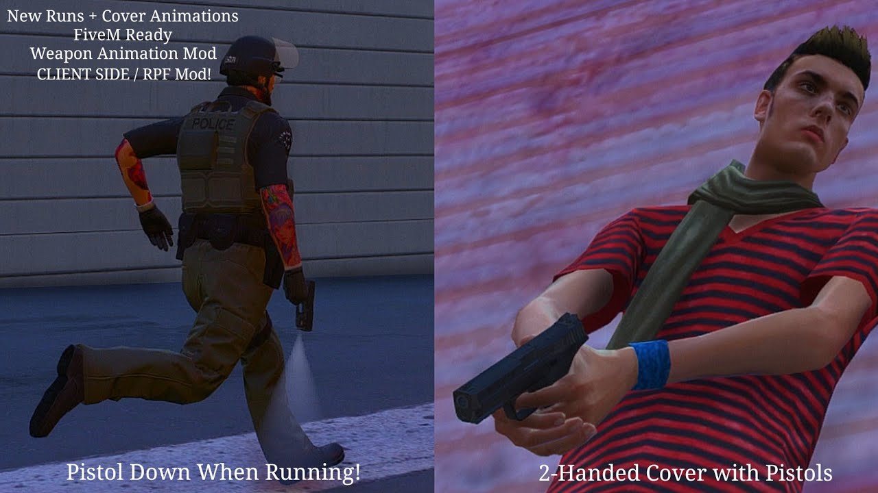 IcePick's FiveM Animation Overhaul | V1 | FiveM Weapon Animation Mod