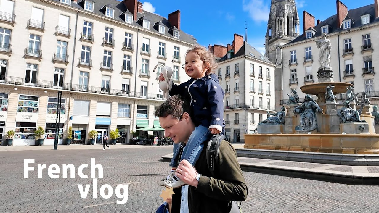 【休日vlog】🇫🇷フランス旅行おすすめスポット巡り！ナント満喫DAY✨