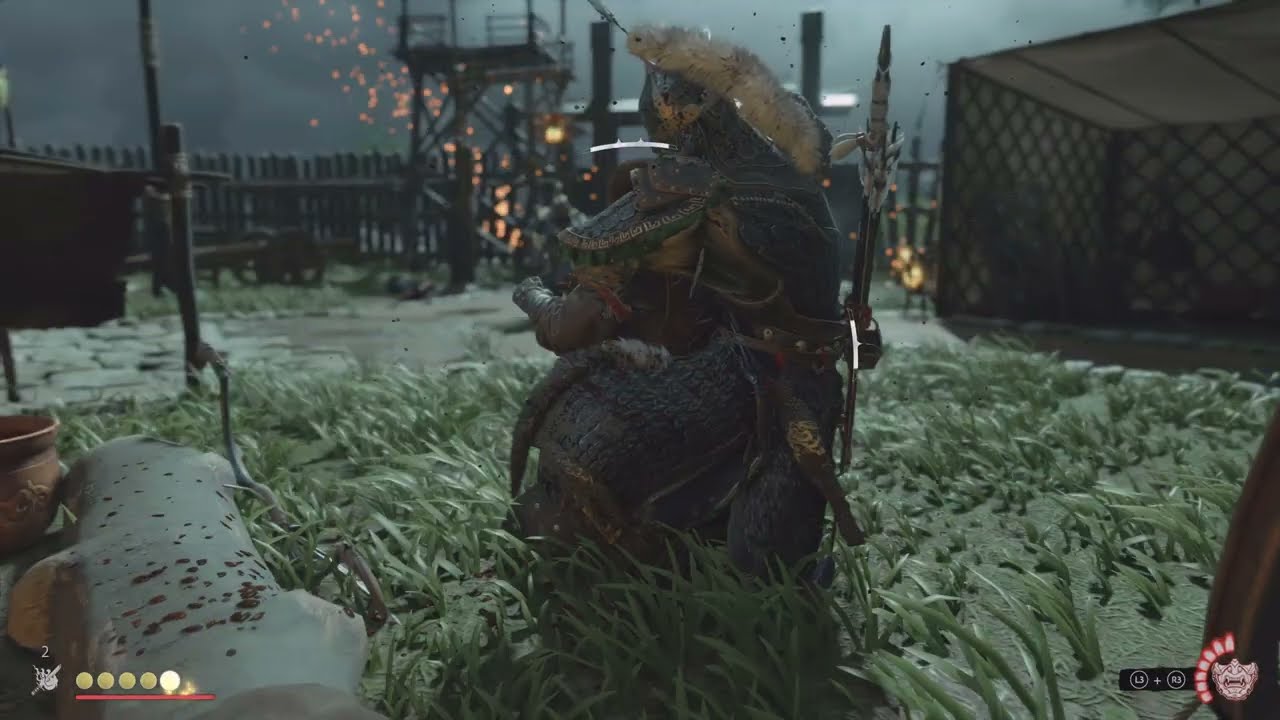 NO WAY OUT 🩸 | Fallen Outpost Perfect Liberation (Ghost of Tsushima Lethal+)