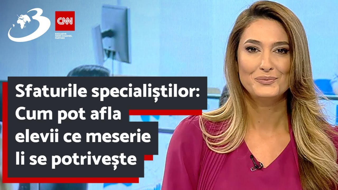 Sfaturile specialiștilor: Cum pot afla elevii ce meserie li se potrivește