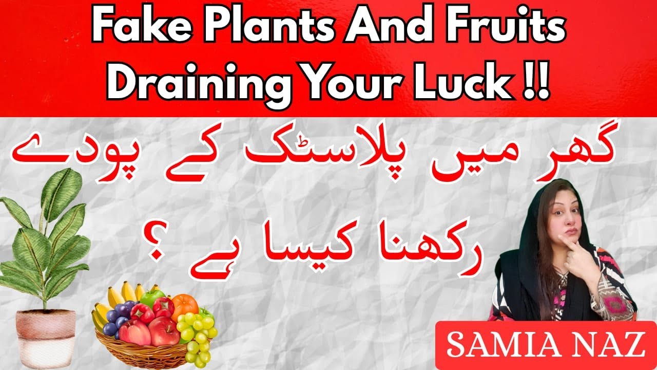 What will be the impact if you place fake plants and fruits in your home ? || Secrets of samia||