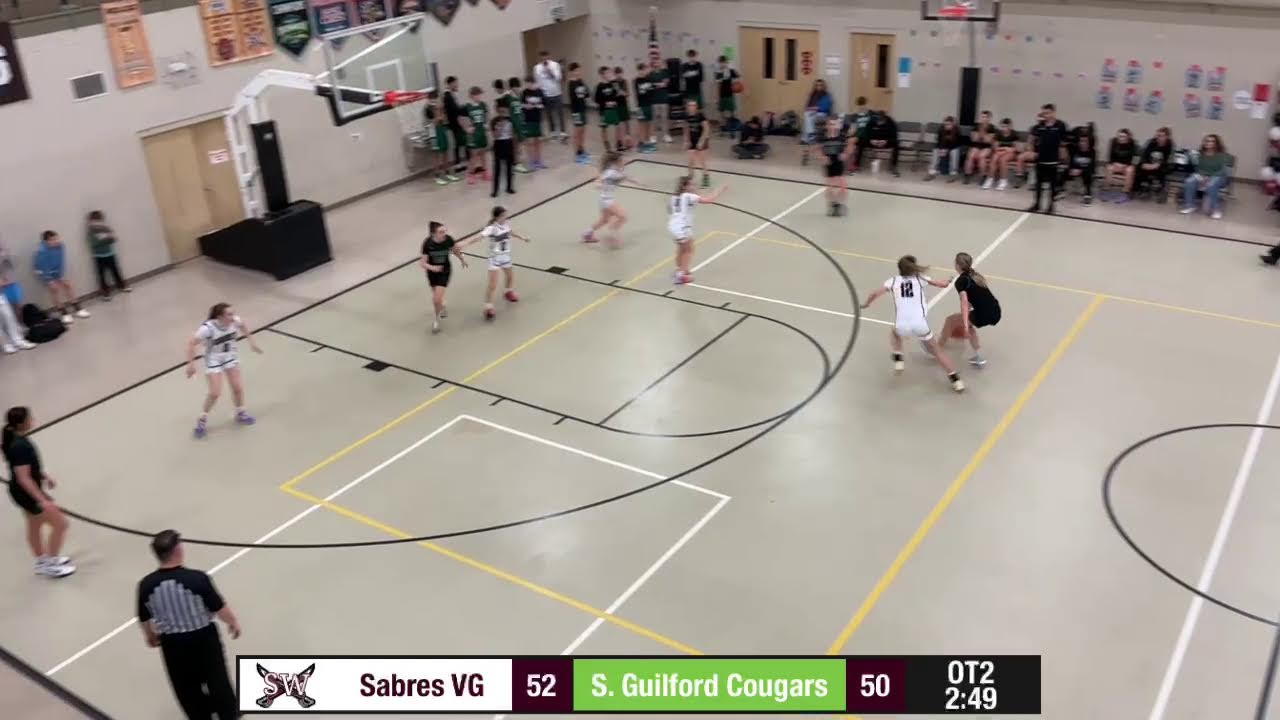 Sabres VG vs. S. Guilford Cougars