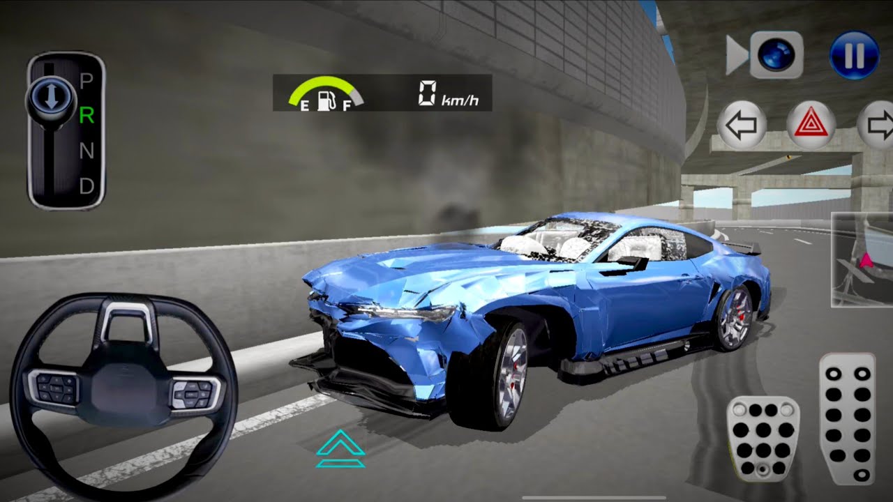 Old Ford Mustang Car Modify || 3D Driving Class Gameplay #gaming #cargame