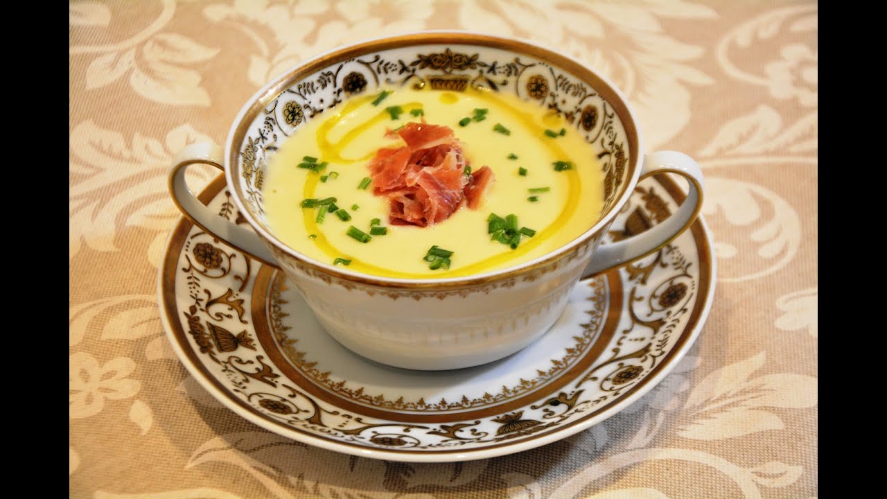 Vichyssoise. ¡Esta crema de puerros te va a entusiasmar!