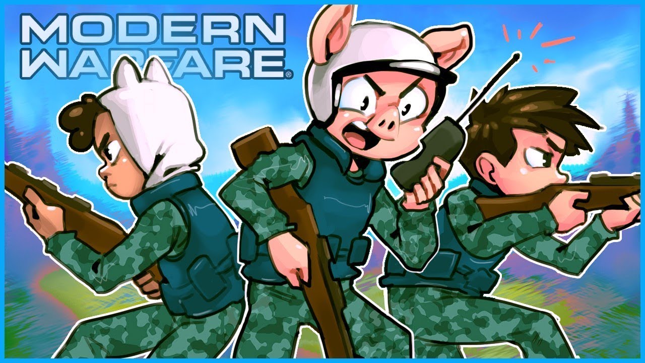 Modern Warfare 3v3 Gunfight, но мы не проиграли ни одной игры...