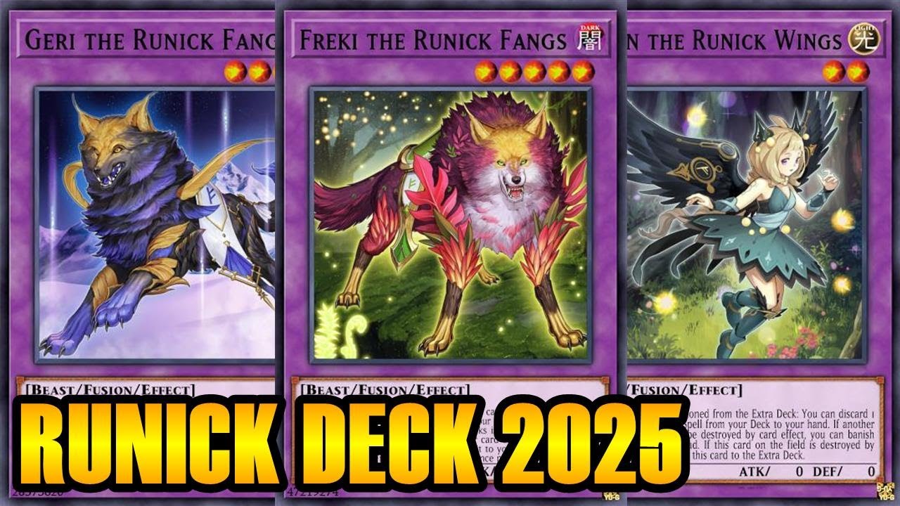 【YGOPRO】 RUNICK DECK 2025