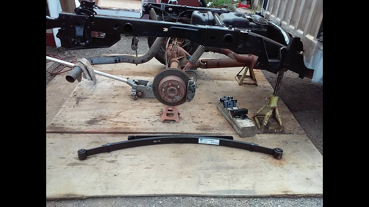 Rear Silverado Spring Replacement
