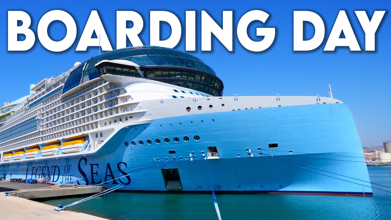 День посадки на Legend of the Seas &mdash; новейший и крупнейший круизный лайнер в мире