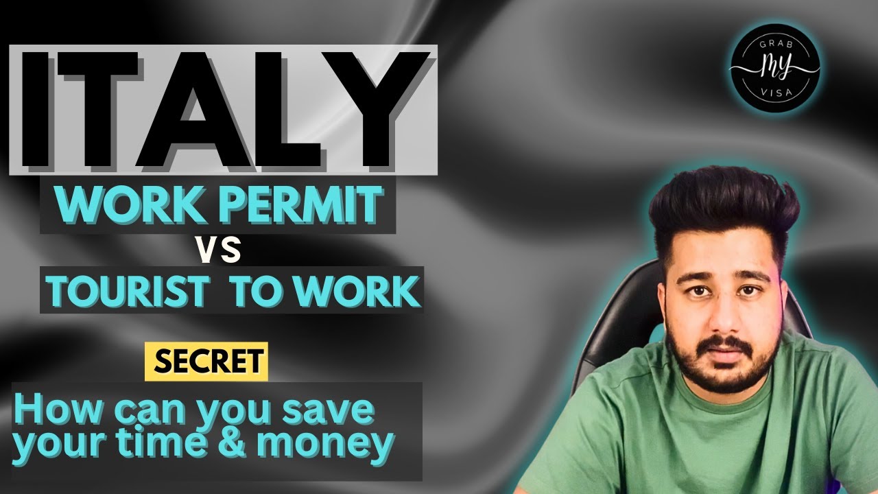 From Tourist to Employee: Italy Visit Visa to Work Permit | Italy work visa 2024