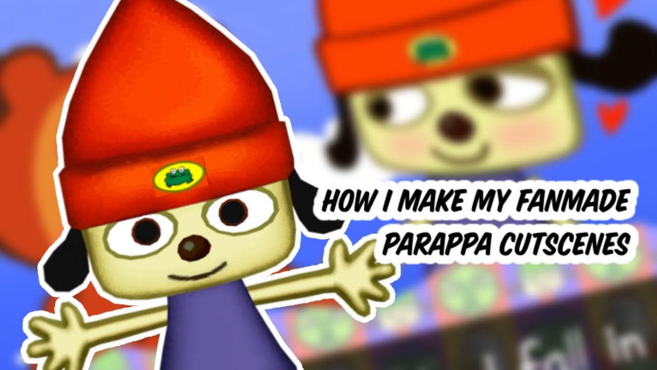 How I make my fanmade parappa the rapper cutscenes