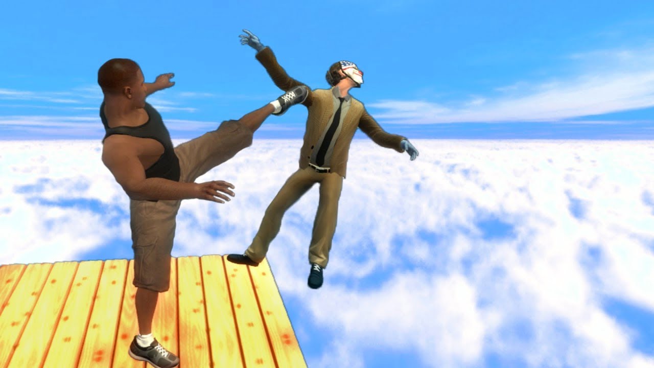 GMOD - Ragdoll Jumps & Falls