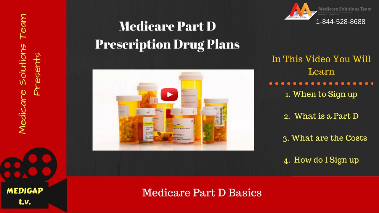 Medicare Part D - Details You Need to Know to Before You Enroll
