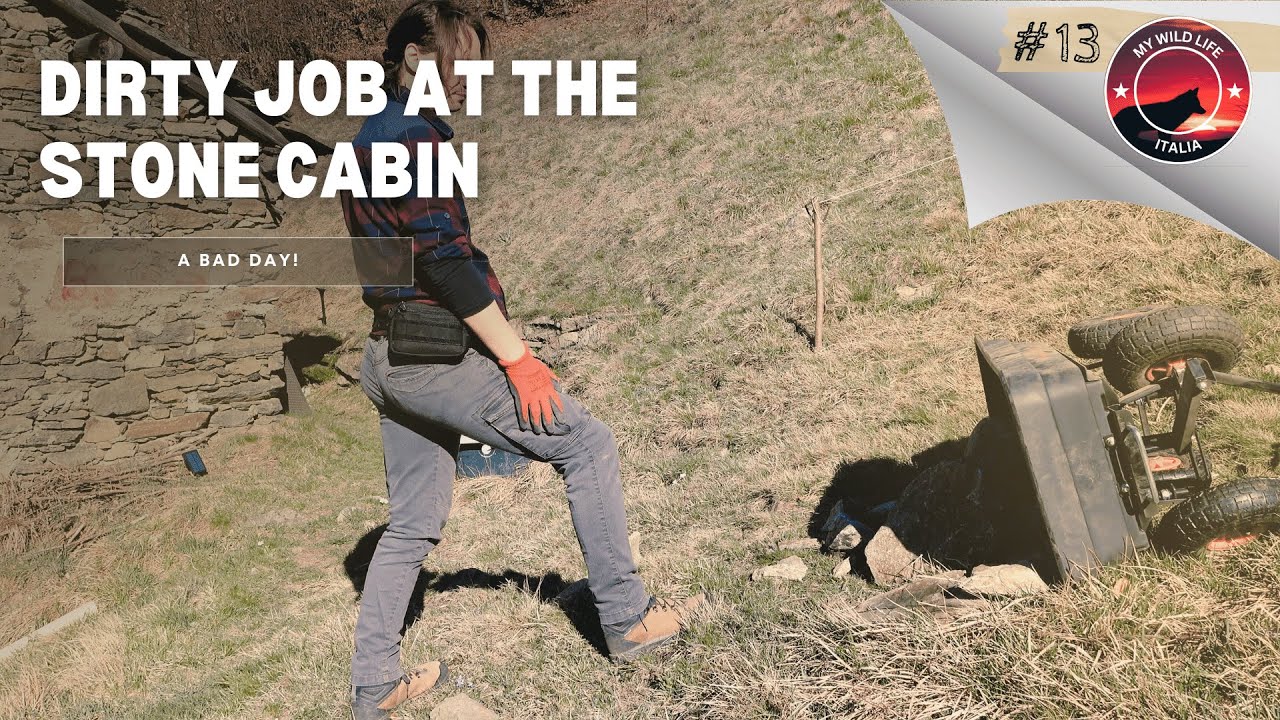 EP 13 | Living Off Grid Italia: Dirty Job at The Stone Cabin