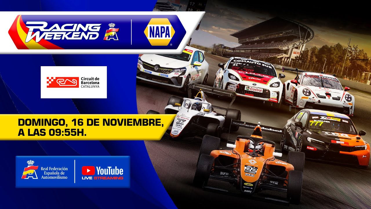 En directo: NAPA Racing Weekend – Barcelona 2025 | Domingo