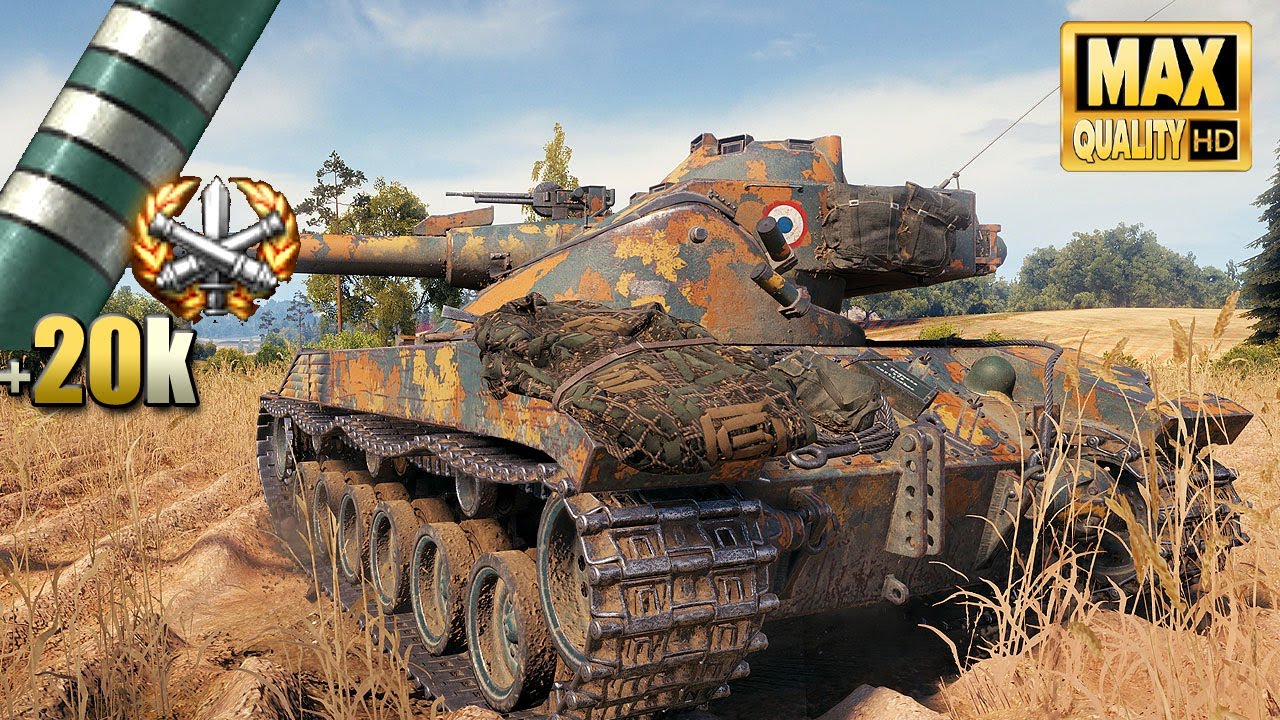 Bat.-Châtillon 25 t: Как разведать 20к урона - World of Tanks