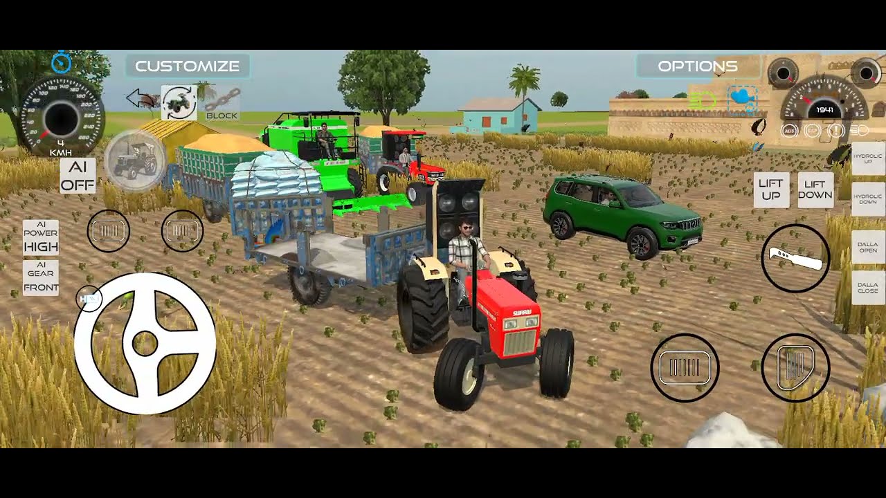 Indian Vehicles Simulator 3D Farming Challenge 🚜 | New Update Gameplay