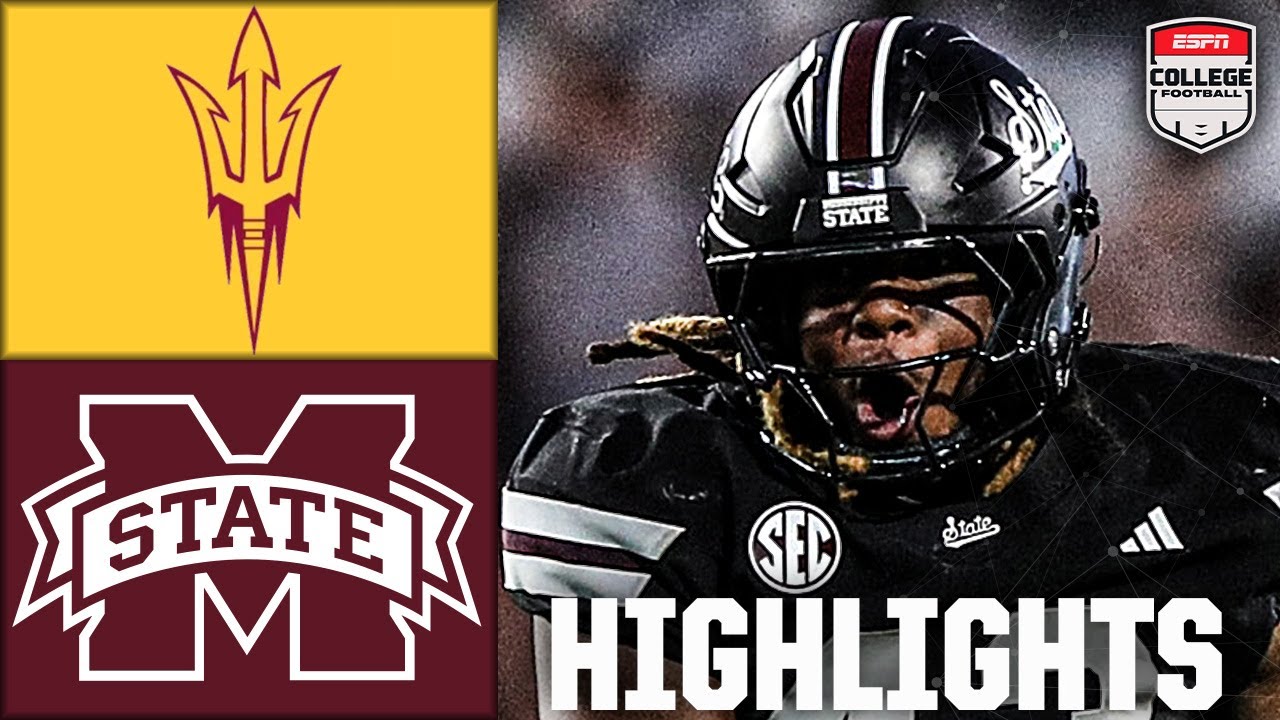 Arizona State Sun Devils vs. Mississippi State Bulldogs | Full Game Highlights | ESPN CFB
