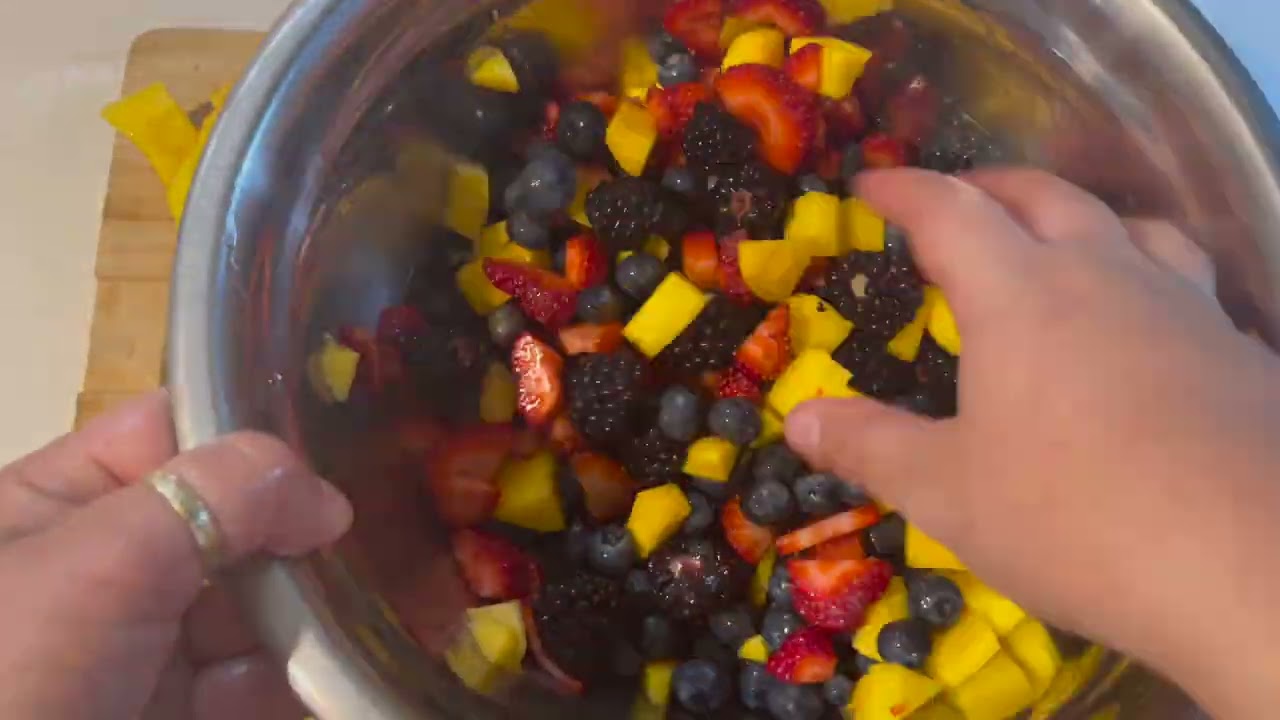 Honey Lime Quinoa Fruit Salad