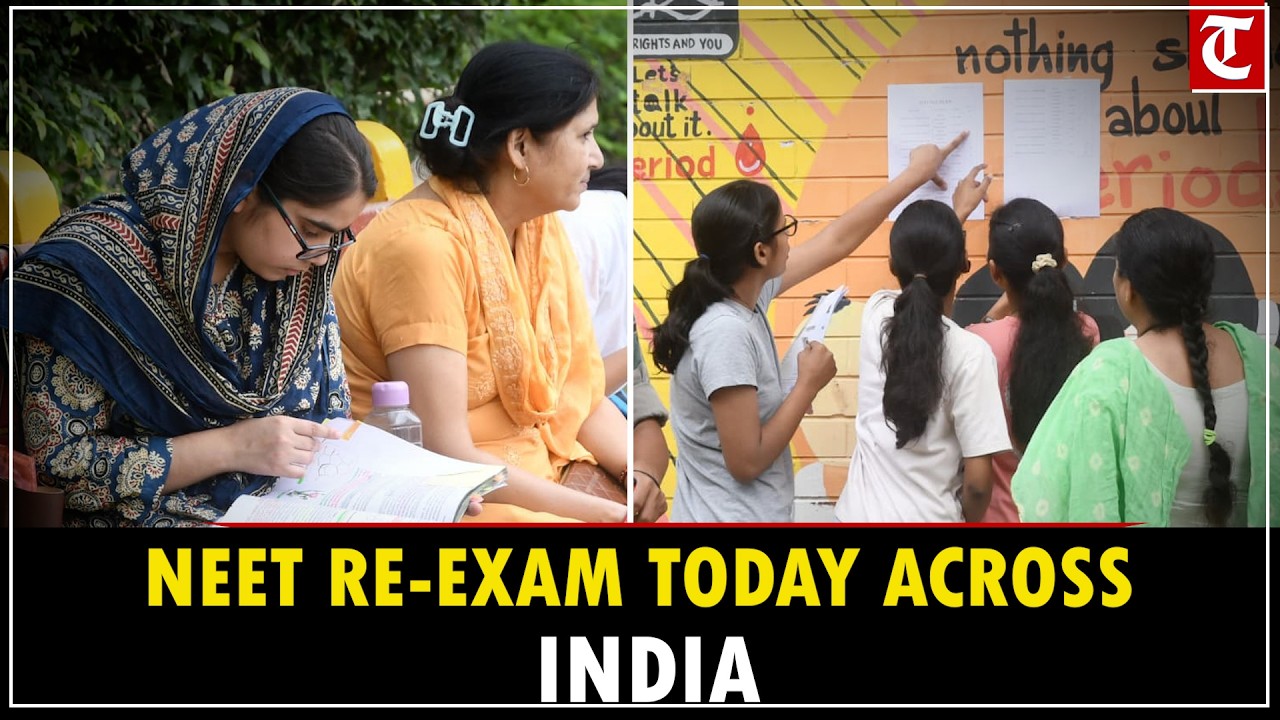 NEET-UG 2026 Re-Exam Begins: NTA Urges Early Arrival, Fresh Admit Card Mandatory
