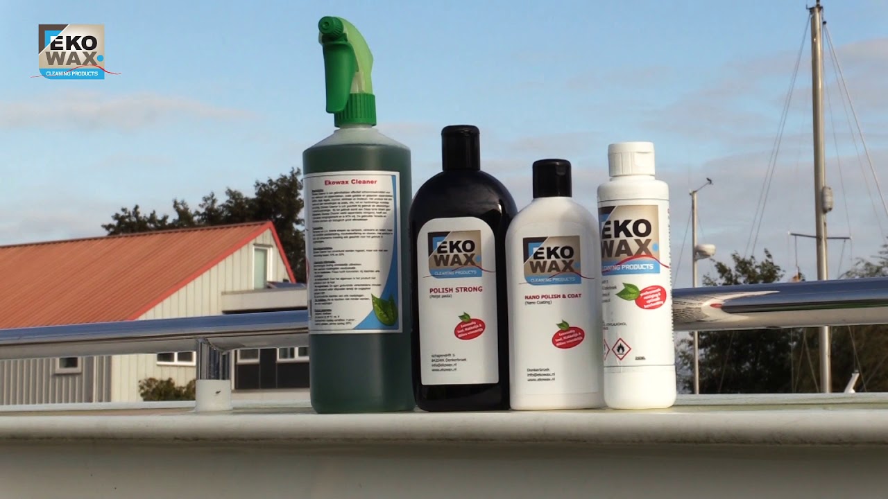 Boot wassen met Ekowax Wassen Zonder Water