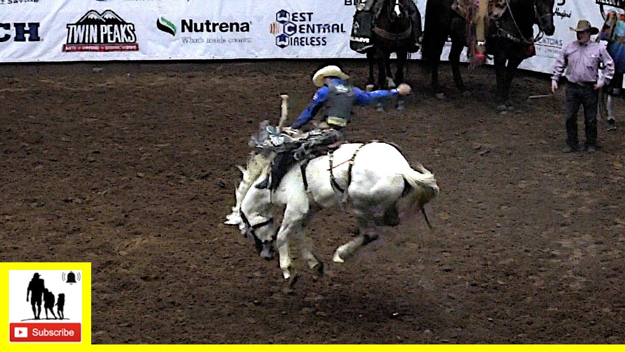 Saddle Bronc Riding 🐴 2022 San Angelo Rodeo | Friday