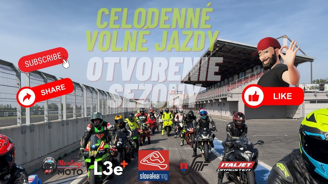 Volné jazdy Slovakia ring 11.4.2023