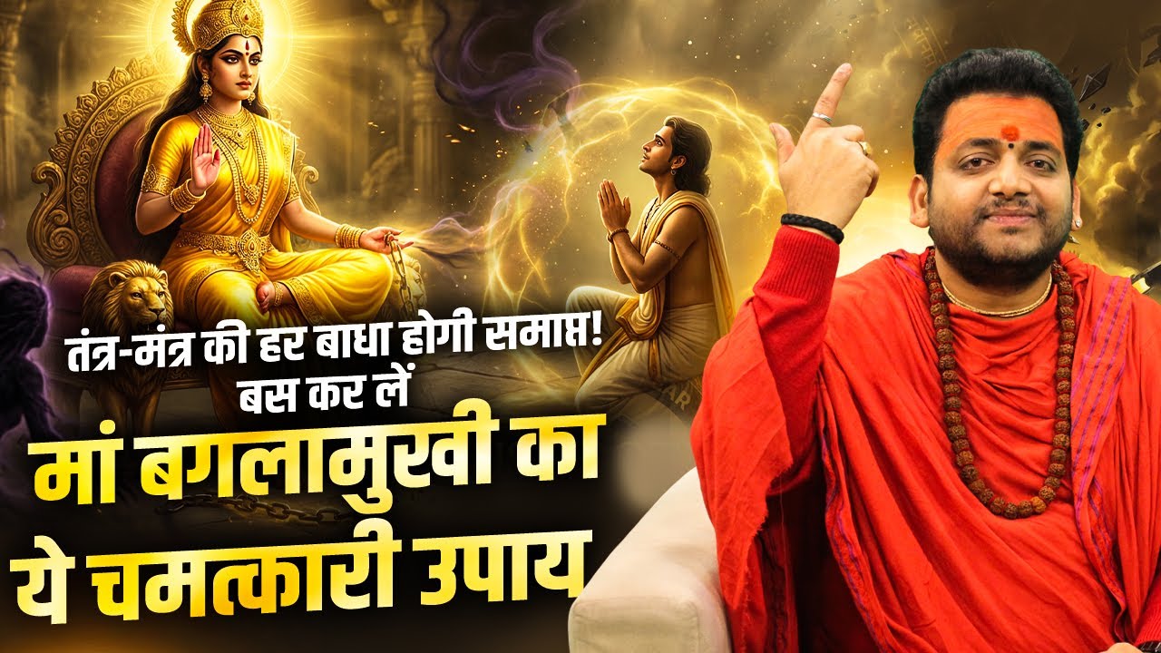 तंत्र-मंत्र की हर बाधा होगी समाप्त, बस कर लें मां बगलामुखी का ये चमत्कारी उपाय! साधक आचार्य भरत जी