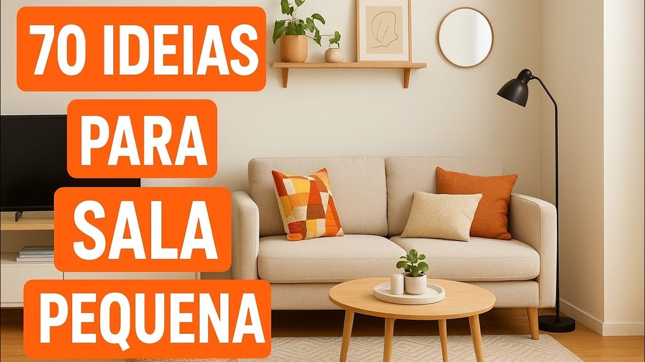 Como Decorar Sala Pequena: 70 Inspirações Para Transformar Seu Espaço