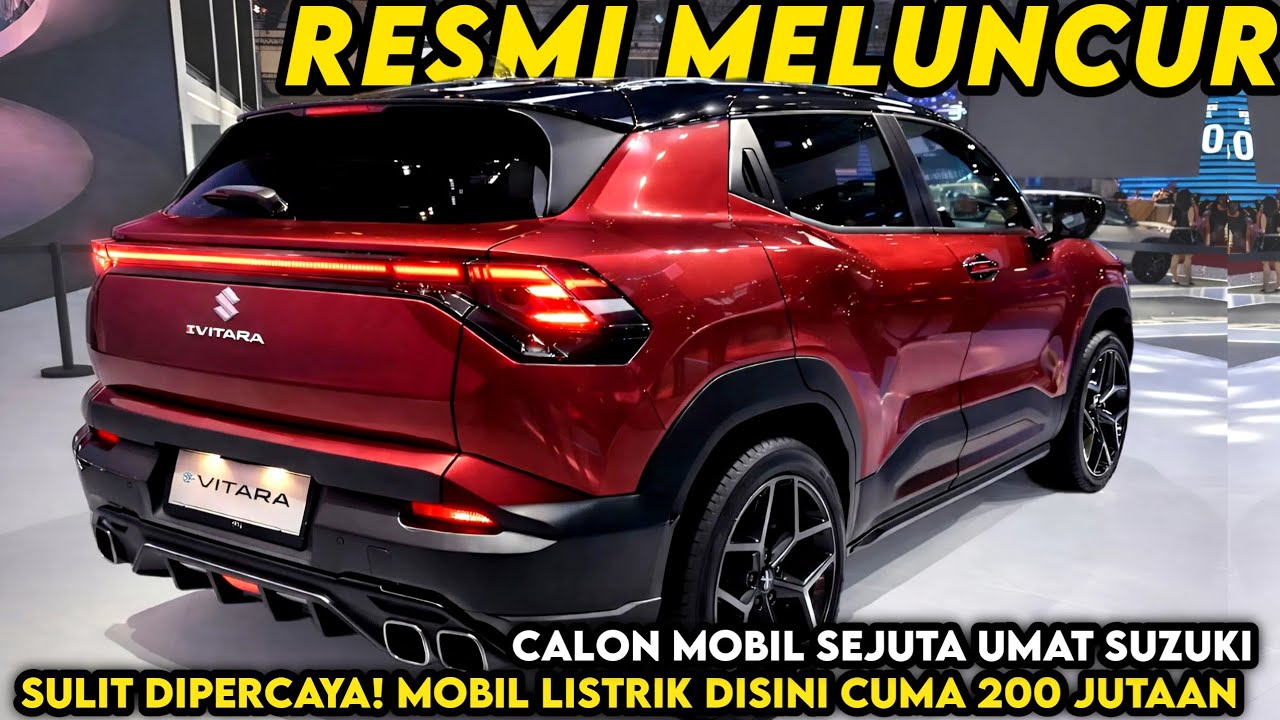 SULIT DIPERCAYA!! Disini CUMA 200 Jutaan Mobil Listrik Terbaru Suzuki, Kok Bisa ??