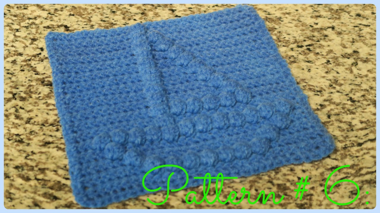 CROCHET BOBBLE STITCH BOAT