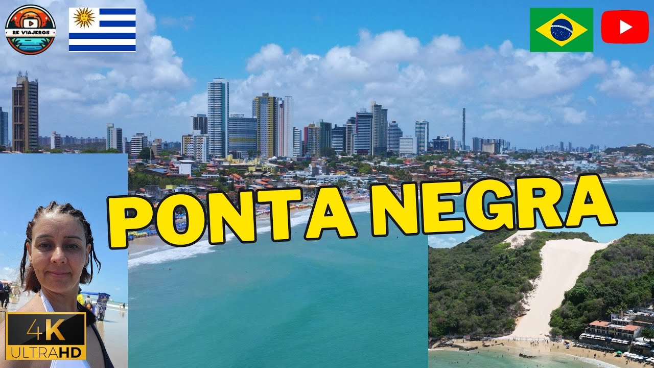 Descubre la Playa de Punta Negra 🌴 | Recorrida por Natal, Brasil 🇧🇷