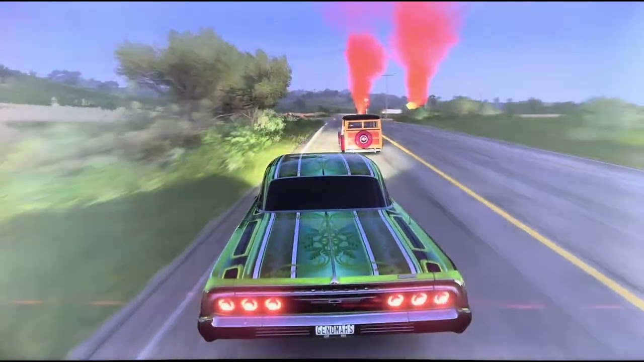 Green 64 Chevy SS@genemartel3272 