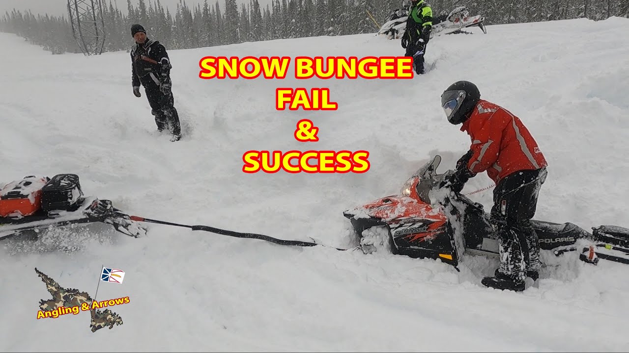 SNOBUNJI, FAIL & SUCCESS IN DEEP POWDER IN NEWFOUNDLAND, this tool is simple to use