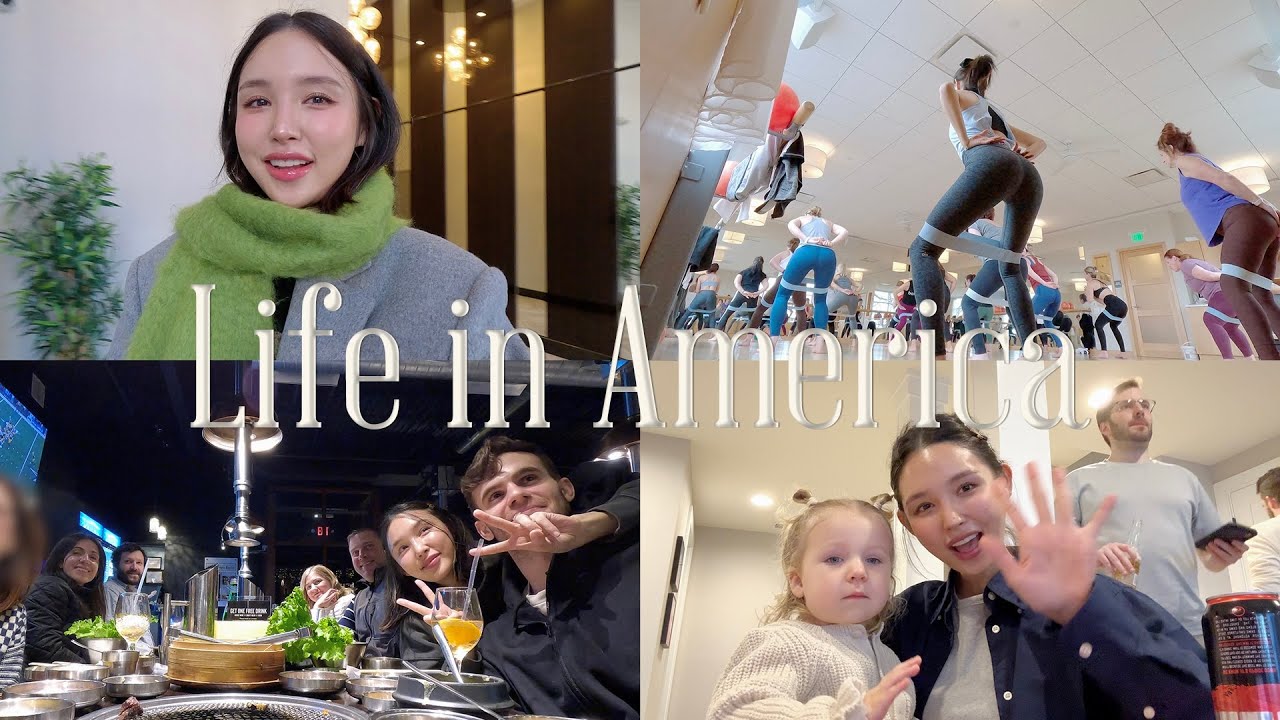 시누이 생일 기념 가족들이랑 한국 식당♥︎ | 새해 목표: 일주일에 운동 두 번가기🥲 | 에바랑 뉴욕 데이트 | 소피아의 첫 번째 생일파티