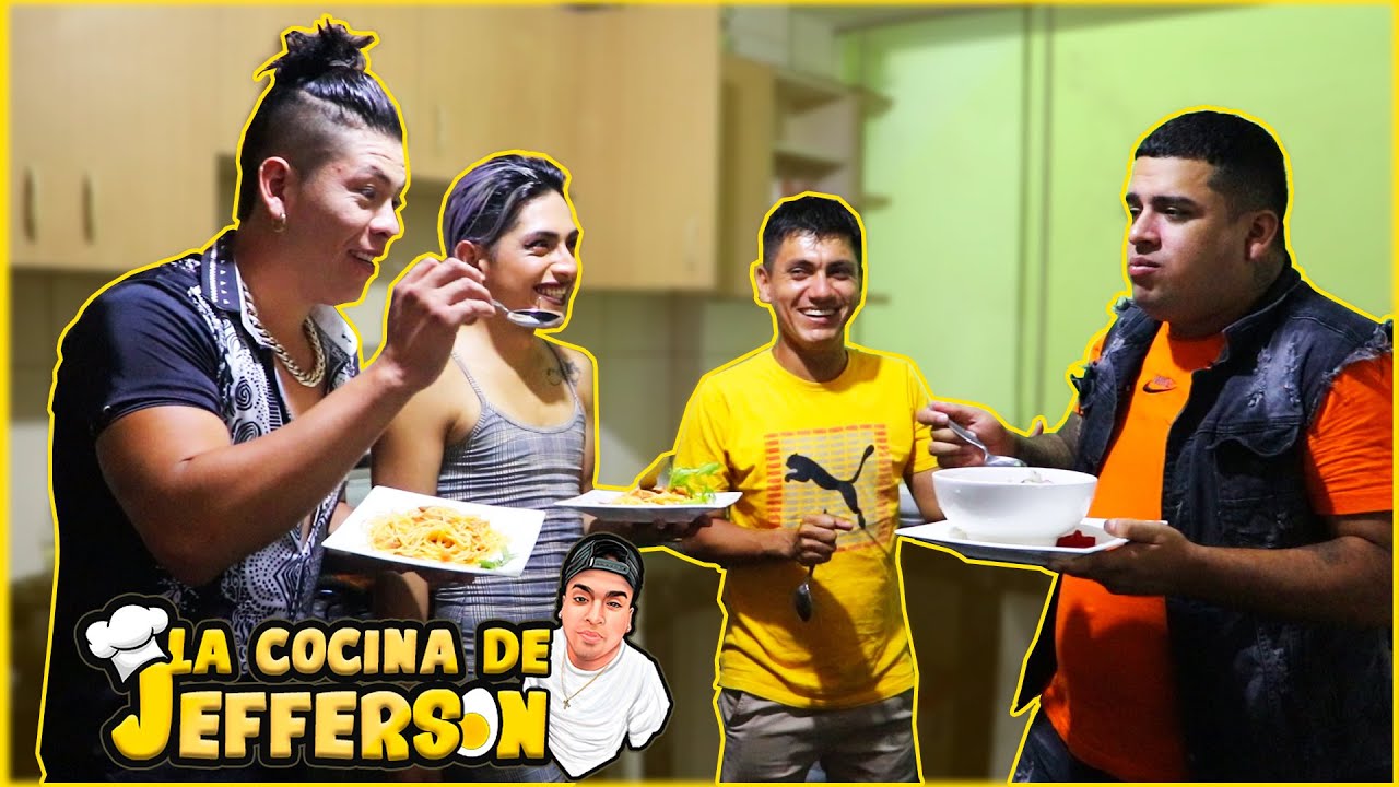 LA COCINA DE JEFFERSON JUNTO A HUGO CONGAS - LA MILECHI - JEFRI - CHUEKIN