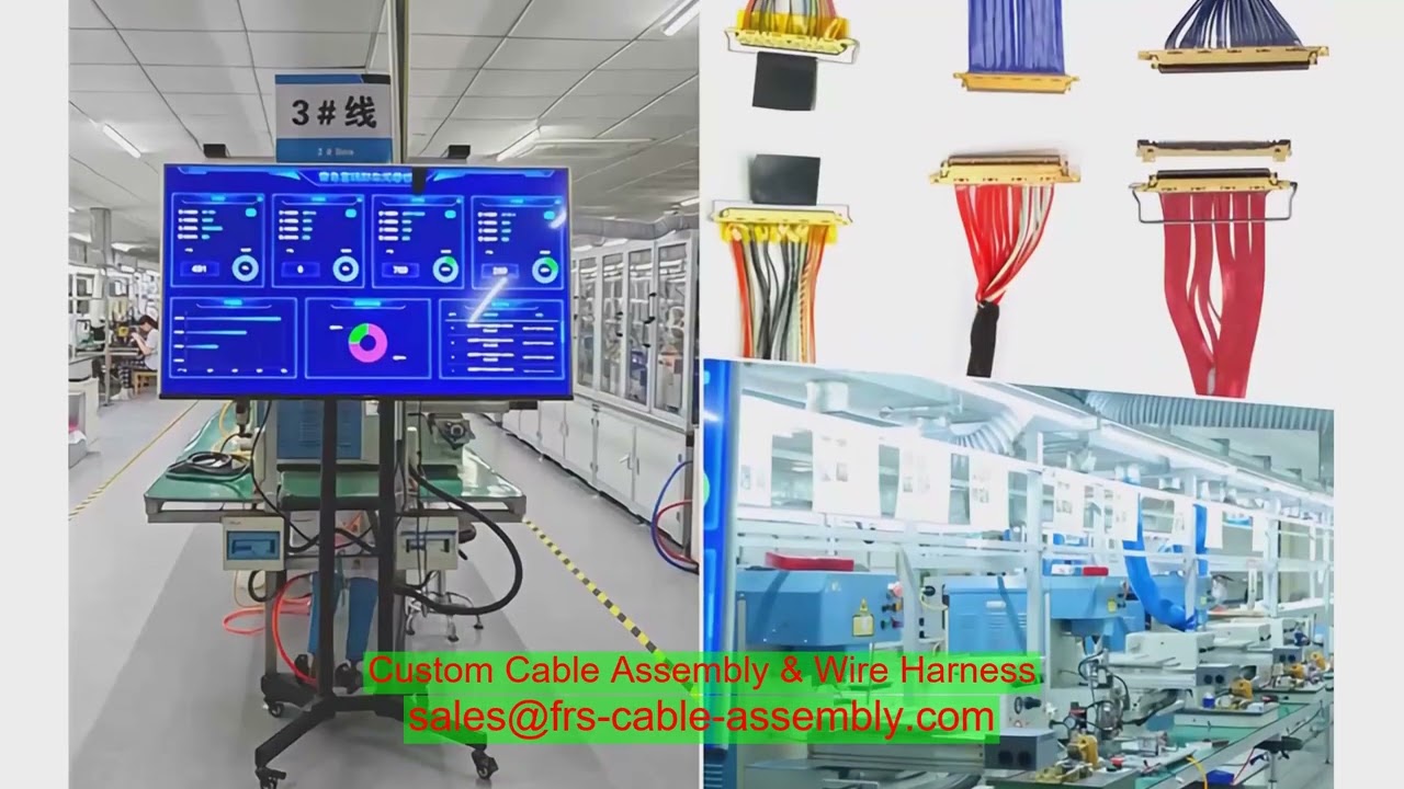 Built Wire Harnesses Custom Medical Wiring Harness curt 55513 Tailor-Made Provider 963717-1 CL1511