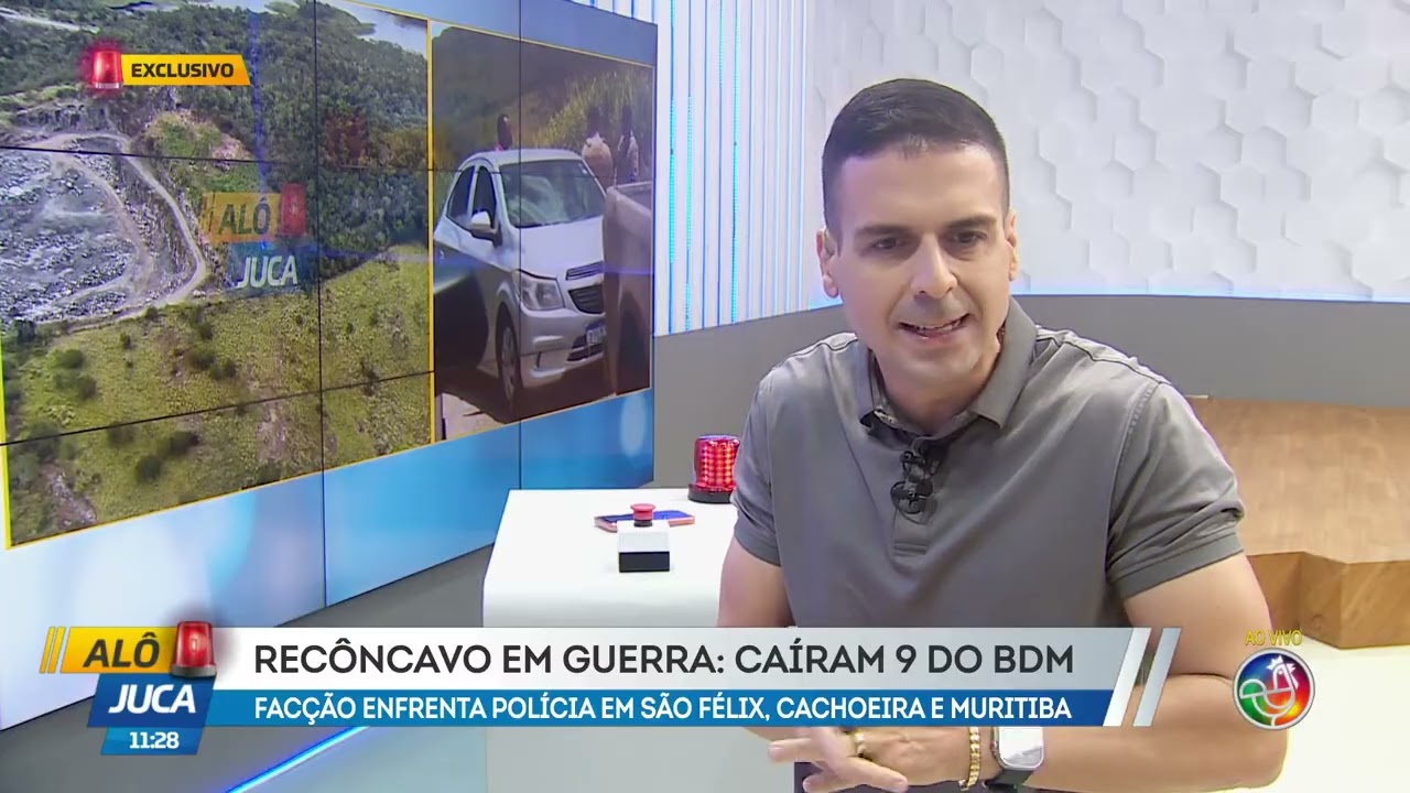 Reconcavo em guerra: Caíram 9 do bdm | ALÔ JUCA | TV ARATU